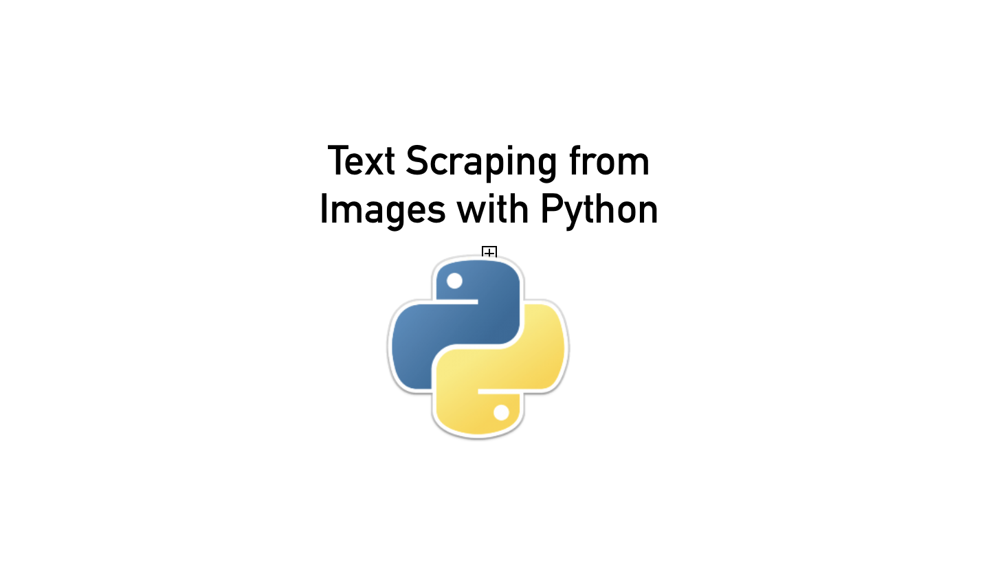 Python Text Scraping Thumbnail